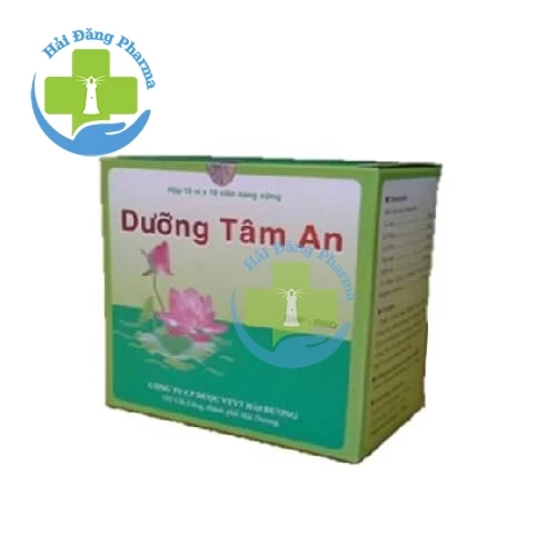 Dưỡng tâm an hdpharma - Hộp 10 vỉ x 10 viên